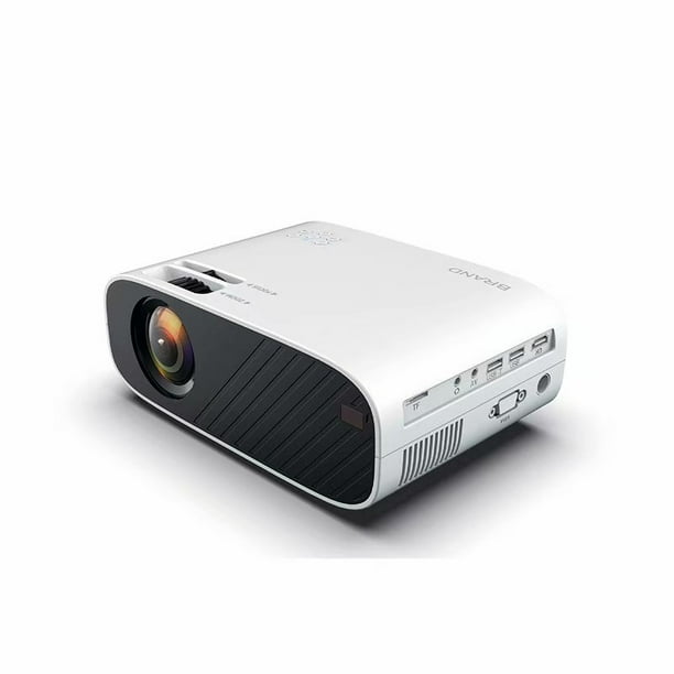 2300LM 4-Inch LCD TFT Display Lumens LCD Screen Projector Mini WIFI Mobile  Phone 3D 1080P HD Home Theater Video Projector Portable White With WIFI 