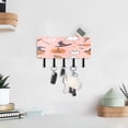 thumbnail image 6 of Stylish Acrylic Key Holder Wall Mount small shelf with hooks Decorative & Functional for Home Organization Halloween Cute Elements, 6 of 6