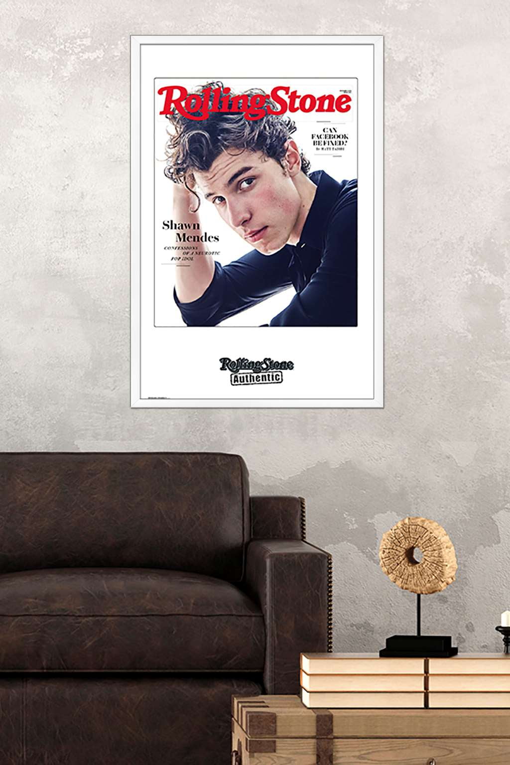 Rolling Stone Magazine Shawn Mendes 18 Poster Walmart Com