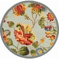 thumbnail image 2 of Safavieh Chelsea Hayleigh Bordered Wool Area Rug, Light Blue, 3' x 3' Round, 2 of 8