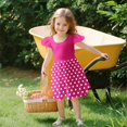 thumbnail image 2 of Girls Summer Sundress Cute Polka Dot Dress Short Sleeve Lightweight Comfortable Summer Dresses for Parties & Daily Wear ,Sie:140, 2 of 6