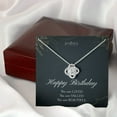 thumbnail image 2 of JEMINES Birthday Gifts for Women, Birthday Jewelry with Meaningful Message Gifts Idea for Women, Happy Birthday Necklace (Women, Happy Birthday), 2 of 5