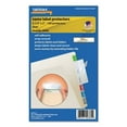 thumbnail image 4 of Self-Adhesive Label/file Folder Protector, Top Tab, 3 1/2 X 2, Clear, 500/box | Bundle of 2 Boxes, 4 of 4