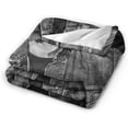 thumbnail image 2 of Jensen Ackles Blanket 3D Print Plush Lamb Blanket Bedding Decor for Living Room Bedroom Dorm Decor 50x40 inch, 2 of 8