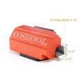 thumbnail image 6 of O'SKOOL Corner Chisel, Square Mortise Chisel for cabinet making, Door Hinges, squaring hinge recesses, Framing, and General Woodworking, DAB020, 6 of 6