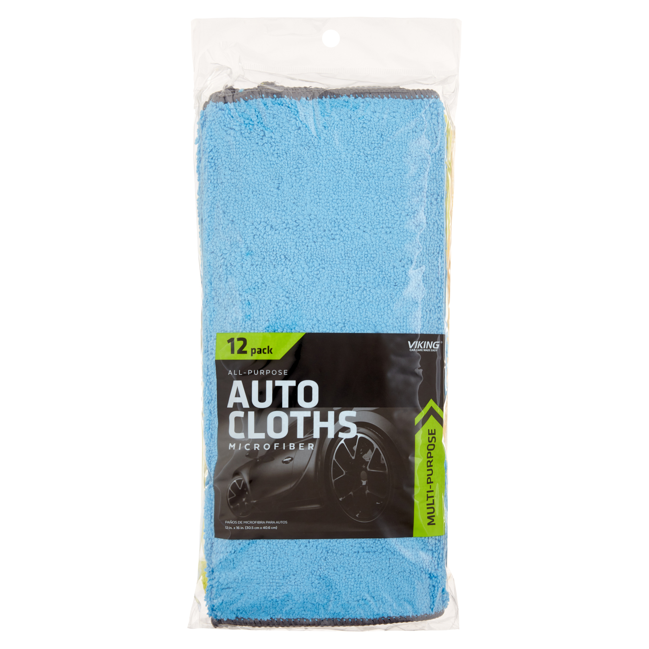 Viking Car Care Microfiber Auto Cleaning Cloth, 12 Pack Towels - image 5 of 10