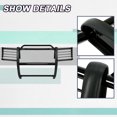 thumbnail image 4 of Kojem Front grille Guard Fit for 2001-2012 Ford Ranger Mazda Pickup Grill Protection Black Steel Bumper Brush, 4 of 11