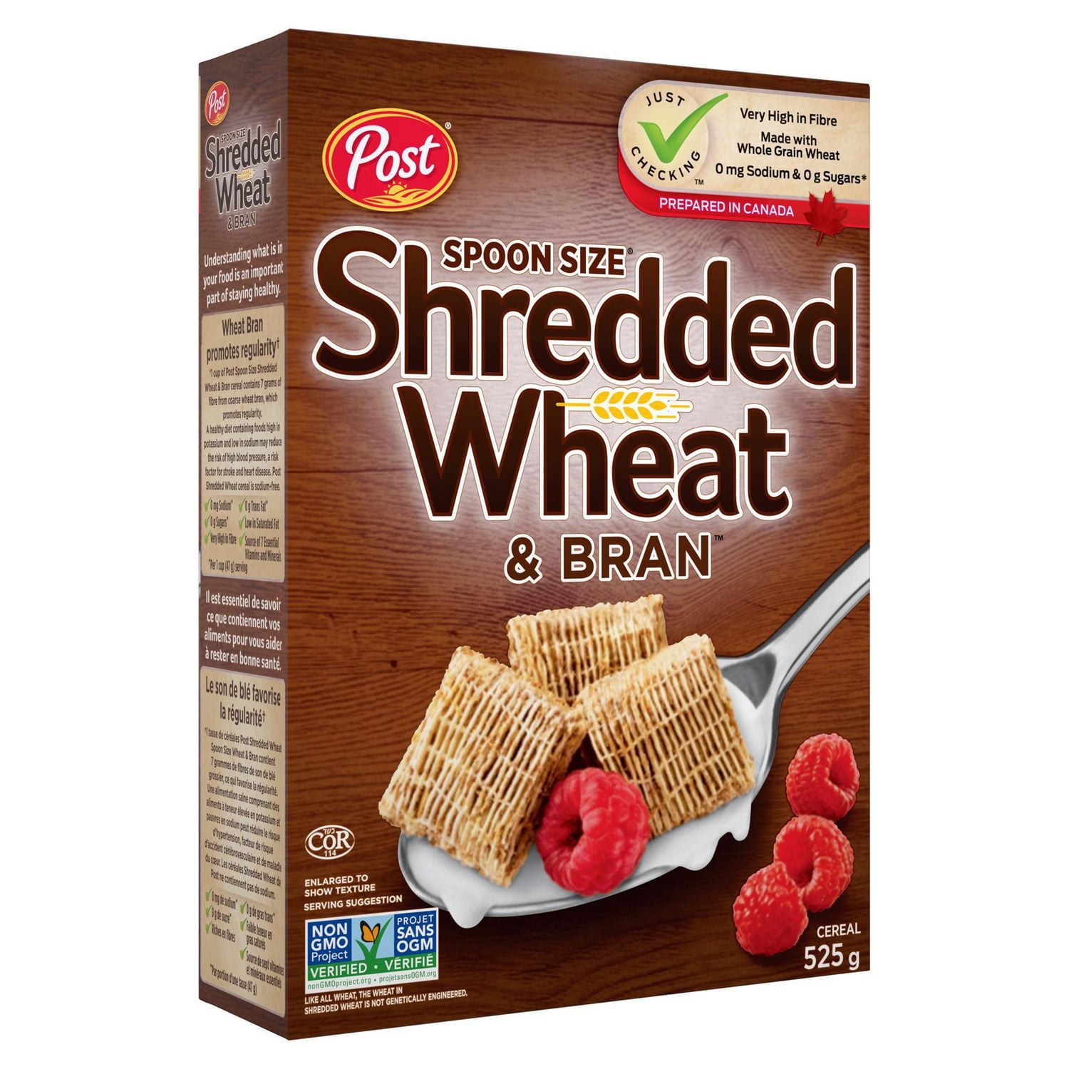Post Spoon Size Shredded Wheat & Bran Cereal