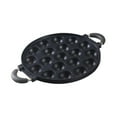 thumbnail image 3 of Mini Donuts Maker Pan Mini Waffle Maker Aluminio Aleación La placa de freír para freír se adapta a la bola de la bola de la de la del hogar, el hogar, 19 agujeros, 3 of 8