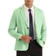 thumbnail image 1 of Chaqueta deportiva formal de cuadros INSPIRE CHIC para hombres con solapa de muesca y patrón de cuadros verde S, 1 of 5