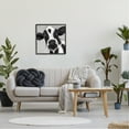 thumbnail image 2 of Stupell Country Cow Farmhouse Portrait Animals & Insects Painting Black Framed Art Print Wall Art, 2 of 7