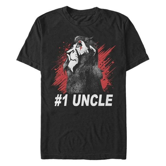 Men's Lion King Scar #1 Uncle Graphic T-Shirt