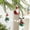 3Pcs: Santa Claus+Snowman+Reindeer, variant on 3 Pack Christmas Bell Ornaments Set Santa Claus Snowman Reindeer Christmas Tree Hanging Decorations for Party Red White Green Jingle Bells Ornaments Christmas Home Decorations