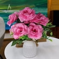 thumbnail image 4 of Ycandiee Artificial Flowers, Artificial Peonies, Silk Flowers with Stems, Spring Flowers Artificial for Birthday Wedding Party Home Kitchen Centerpieces Decoration, 4 of 5