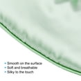 thumbnail image 3 of Uxcell Silk Sleep Mask Soft Satin Eye Protective Mask Blackout Eye Cover with Elastic Straps 2 Pack Light Green, 3 of 4