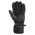thumbnail image 2 of CKX  Mens Black Alaska Snowmobile Gloves Leather Waterproof Thinsulate Primaloft - Medium 624483, 2 of 7