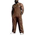 thumbnail image 3 of SJLDQY Men's Bib Overall Adjustable Straps Denim Overalls for Men Fall Winter Outdoor Casual Utility Workwear with Pockets, 3 of 5
