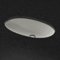 thumbnail image 2 of TOTO® 24" Oval Undermount Bathroom Sink with CEFIONTECT®, Cotton White - LT1506G#01, 2 of 3