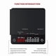 thumbnail image 2 of Mini Smart Kitchen Scale Weighing Precision Digital Scale Espresso, 2 of 5