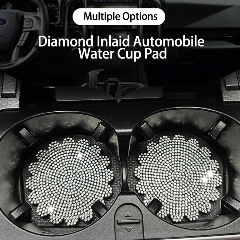 Diamond Coasters Anti Slip Water Cup Holder For Vehicles