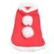 thumbnail image 4 of Ropa para perros de Navidad Salvador Disfraz de mascota con tema navideño Rojo y bufanda, 4 of 10
