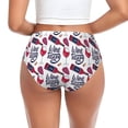 thumbnail image 3 of Womens Underwear Red Wine Glass Bottle Cuteness No Show Seamless Underwear for Women, Soft Stretch Women's Panties, Hipster Ladies Panties Bikini Underwear Briefs, 3 of 6