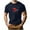 Navy-03, variant on Rvwovn Men's Valentine's Day Short Sleeve Shirts - Soft Comfy Heart Graphic Tees for Holiday Casual Wear