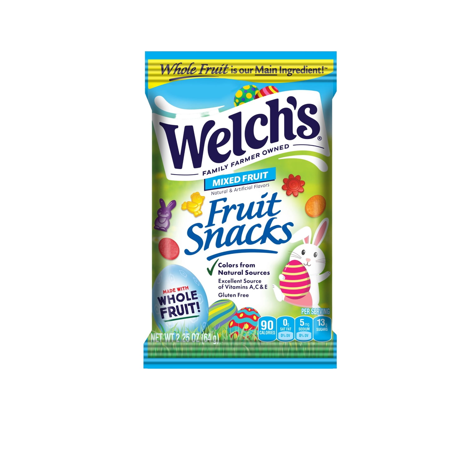 Welch's Fruit Snacks, Holiday Mixed Fruit, 2.25oz Bag - Walmart.com