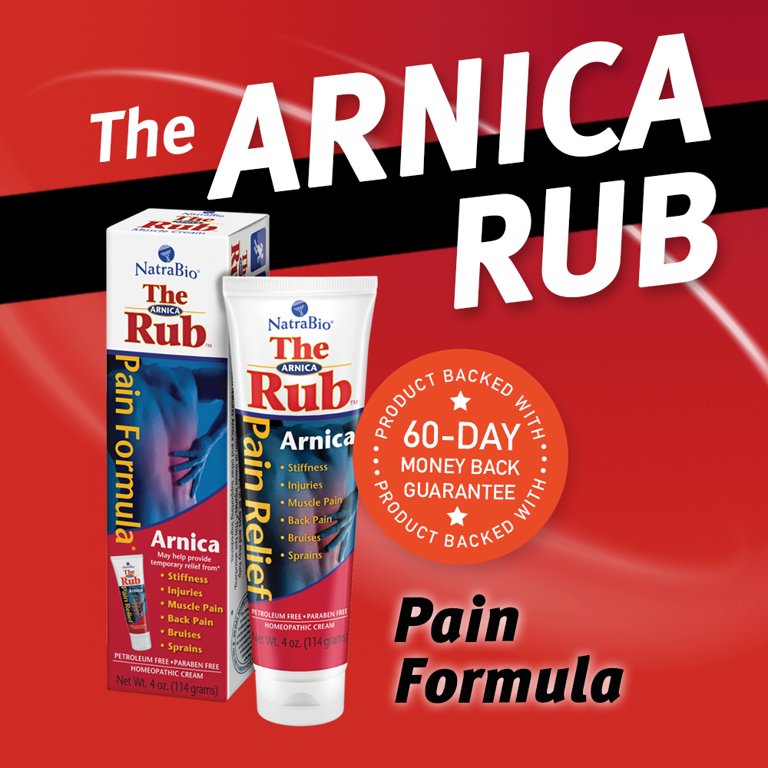 Natrabio The Arnica Rub Oz