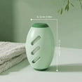 thumbnail image 3 of Reusable Lint Roller, 1 Pack Mini Travel Lint Rollers for Pet Hair Extra Sticky, Washable, Portable, Green, 3 of 15