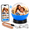 Blue, variant on Memory Orb, WiFi Crystal Photo and Video Display Sphere with App Control