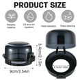 thumbnail image 2 of KABOER 6 Pack Stove Knob Safety Covers, Upgraded Press Gas Stove Knob Locks, Heat-Resistant Universal Size Oven Lock Knob Covers for Child Safety and Baby Proofing, 2 of 7