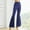 Purple pants for women, variant on Summer Saving Wycnly on Sale Pants for Women Womens Yoga Legging Solid High Waist Stretchy Workout Sports Fashion Flared Pants Plus Size Slim Fitness Gym Long Pants Trousers