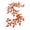 B, variant on C Artificial Fall Tone Maple Leaf Vines Flexible Stems Foliage Garland Indoor Outdoor Porch Decor