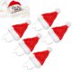 thumbnail image 5 of Lindo Sombrero De Papá Noel Para Mascotas, Banda Elástica Decorativa De Felpa, Sombrero Para Mascotas De Navidad, 5 Piezas Para Uso De Mascotas, 5 of 7