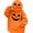 J Orange, variant on ITSAME Womens Hooded Sweatshirt Oversized Long Sleeve Halloween Print Loose Pullover Hoodie with Pocket Size XL