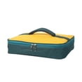 thumbnail image 1 of Fiambrera, bolsa de papel de aluminio con aislamiento térmico, bolsas enfriadoras de alimentos, tela Oxford, contenedor de almacenamiento para Kits de desorden para acampar Amarillo verde METRO Eigraketly OD028893-01B, 1 of 6