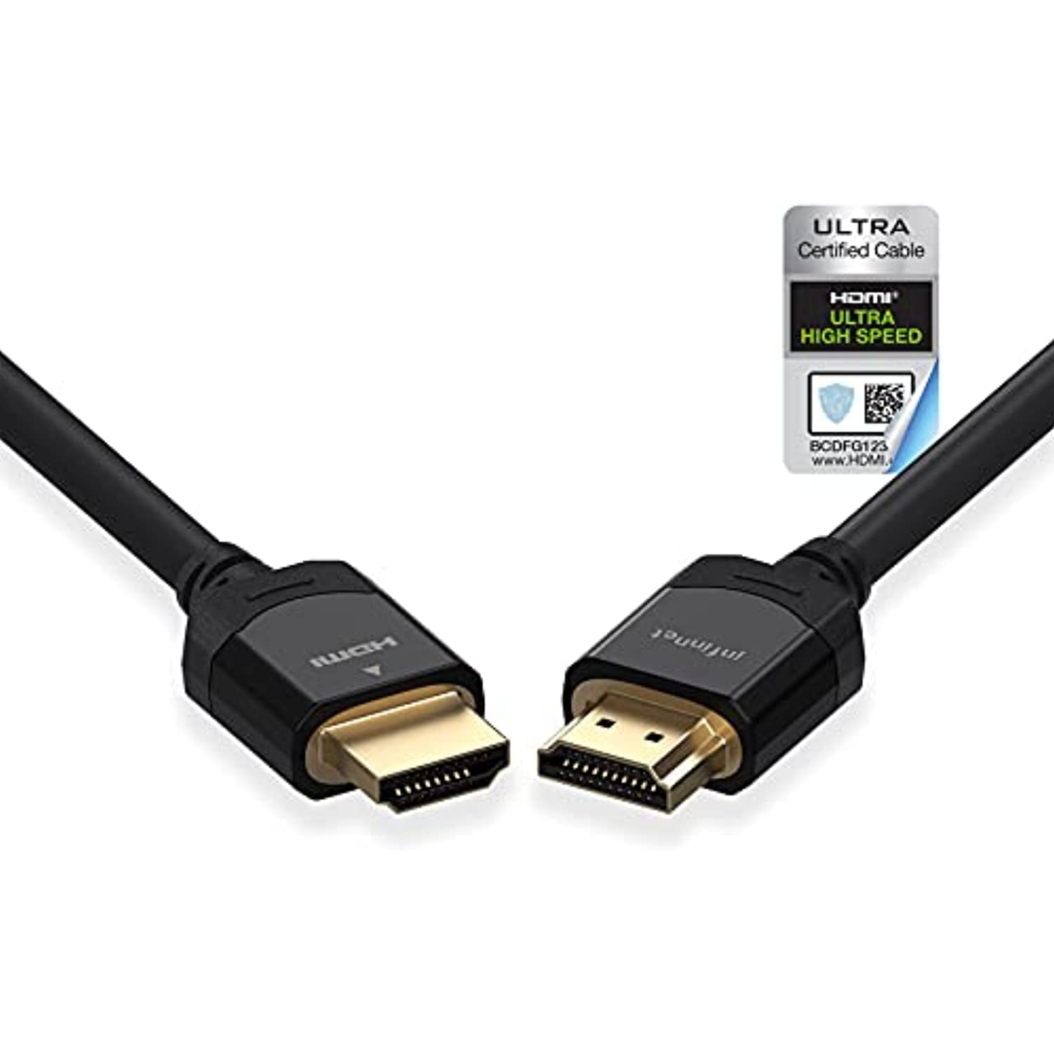 QuickSpeed HDMI Cable 2.1 48Gbps Cord 8K@120Hz, 4K@144Hz,  1080P@240Hz-Ethernet