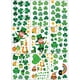 thumbnail image 2 of Billuyoard 1 Juego de calcomanías para ventana, decoraciones para el hogar, pegatinas estáticas para pared, sello de PE, patrones exquisitos, Decoración del hogar Tipo 2, 2 of 6