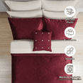 thumbnail image 3 of Mainstays 11-Piece Bed in a Bag Comforter Set with Sheets, Red Velvet, King, 3 of 14