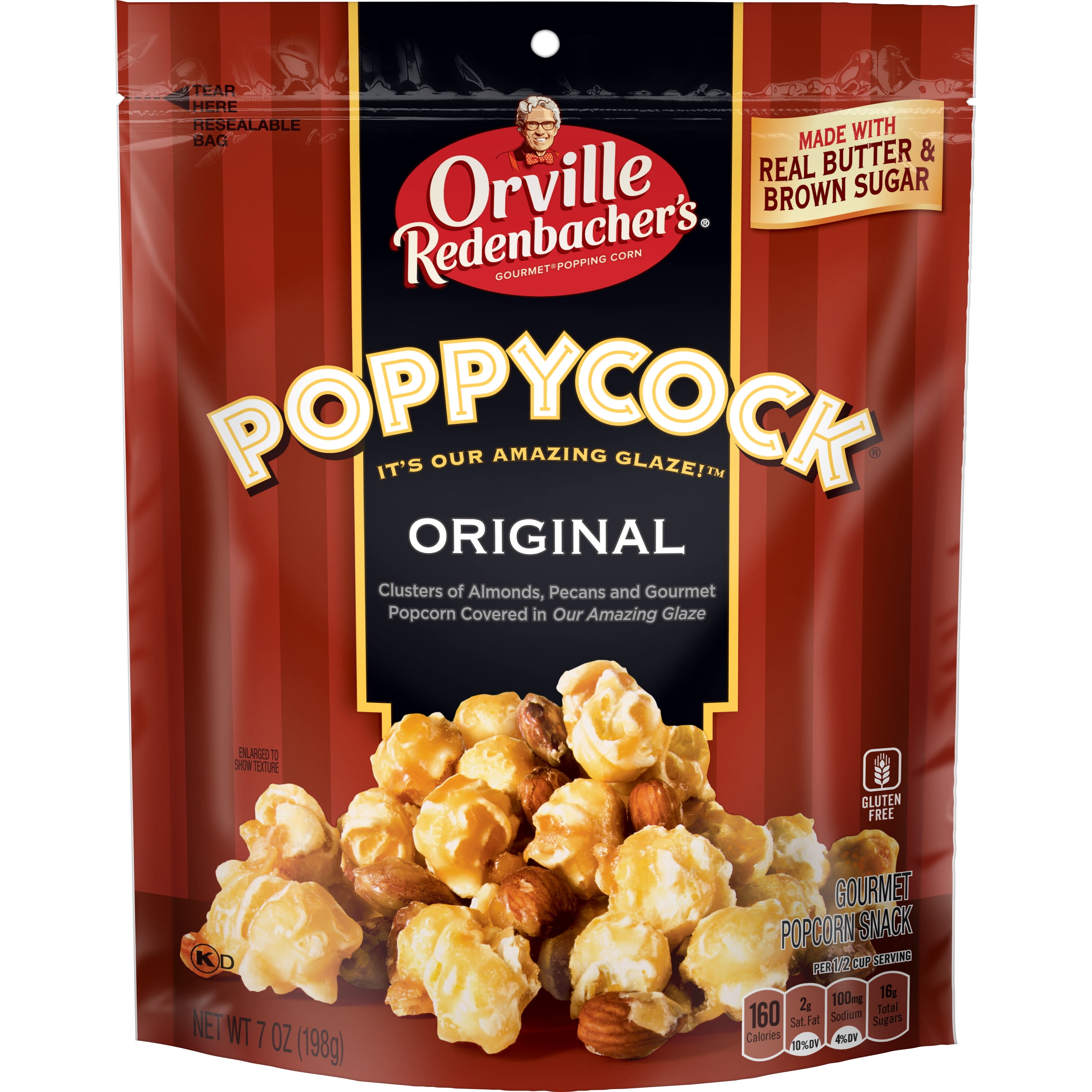Orville Redenbacher's Poppycock Original Gourmet Popcorn, 7 Oz