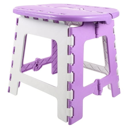 SWETRACE Folding Stool Portable Plastic Stool Assorted Color 1Pack