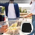 thumbnail image 2 of HEALEEP Shopping Trolley Base Grocery Cart Base Plate Black Plastic Easy Installation 1Pack, 2 of 7