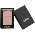 thumbnail image 4 of Zippo Lighter - Personalized Message Engraved on Backside Unique Colored Windproof Lighter (Rose Gold #49190), 4 of 7