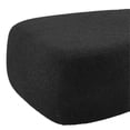 thumbnail image 4 of Pemberly Row Modern Fabric Big Ottoman in Palladian Charcoal, 4 of 12