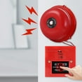thumbnail image 2 of Campana Alarma Contra Incendios Interruptor Manual 4 "/6" Lucha Oficina Comercial para El 220, 2 of 9