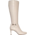 thumbnail image 4 of Womens Bandolino Lamari Knee-High Fashion Boots, Off White Leather, 4 of 6