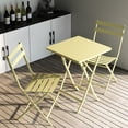 thumbnail image 2 of Yellow Foldable Bistro | Indoor or Outdoor Comfort | Strong and Durable Frames, 2 of 3