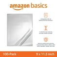 thumbnail image 2 of Basics Clear Thermal Laminating Plastic Paper Laminator Sheets, 9 x 11.5-Inch, 200-Pack, 3mil, 2 of 4