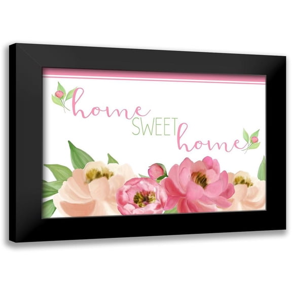 Kimberly, Allen 14x11 Black Modern Framed Museum Art Print Titled - Peony Spring 4